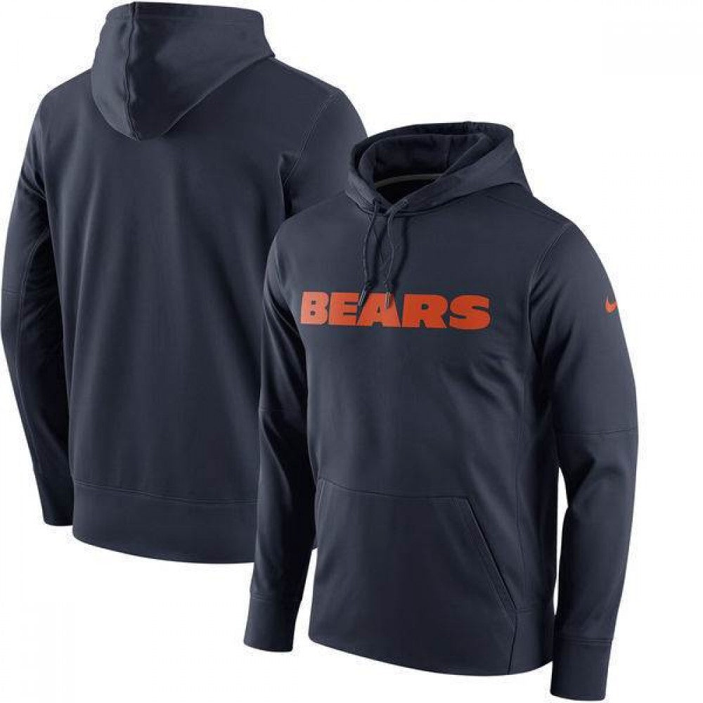 Chicago Bears Club Nike Therma NFL Pullover Hoodie