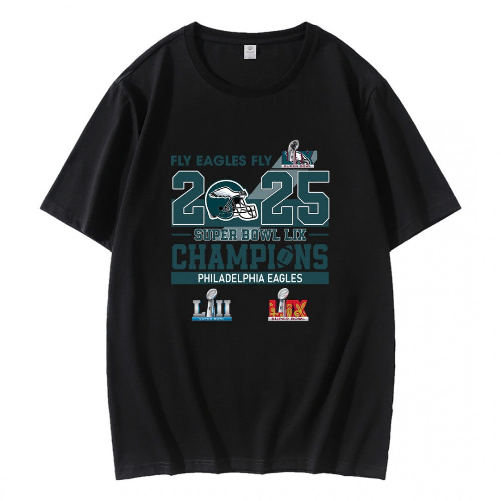 Fly Eagles Super Bowl Champions 2025 Philadelphia Eagles T-Shirt