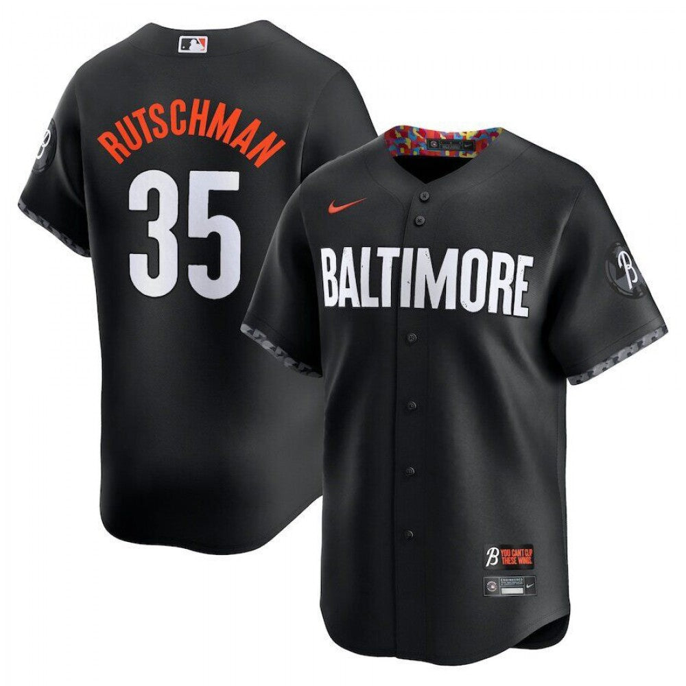 Adley Rutschman?Baltimore Orioles Nike 2023 City Connect Replica Player MLB Jersey - Black