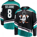 Anaheim Ducks Teemu Selanne Green Alternate Premium NHL Jersey