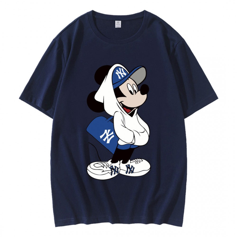 Cute Mickey Mouse New York Yankees T-Shirt