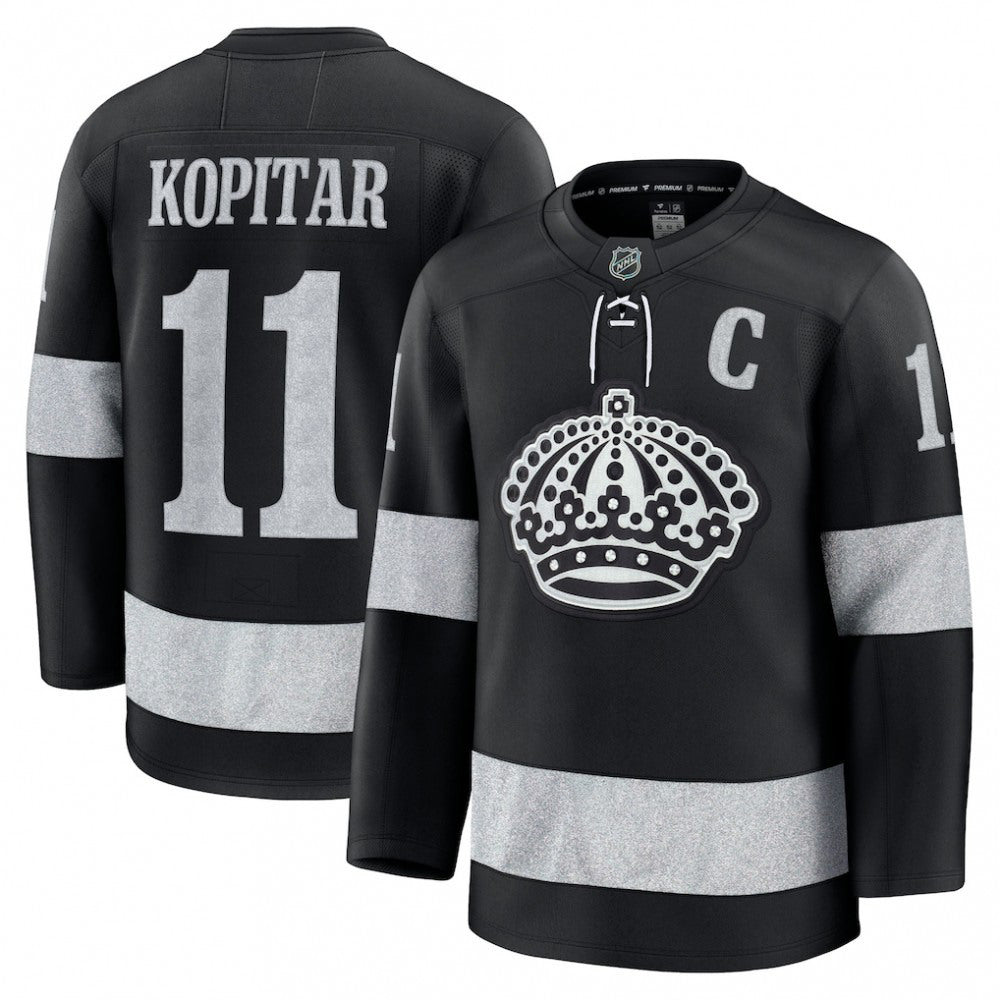 Anze Kopitar Los Angeles Kings Alternate Premium NHL Jersey - Black