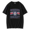 Vintage Winnipeg Jets Hockey Logo 1997 T-Shirt
