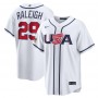 Cal Raleigh USA Baseball Nike 2026 World Baseball Classic Home Stadium MLB Jersey - White
