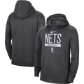Brooklyn Nets 2022/23 Nike Spotlight On-Court Practice Performance Pullover Hoodie