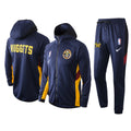 Denver Nuggets Nike 2019/20 Showtime Full-Zip Therma Flex Performance Hoodie