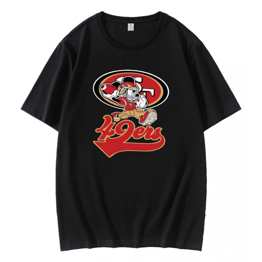 Mickey Mouse Player San Francisco 49ers T-Shirt