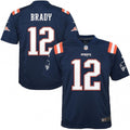 Tom Brady New England Patriots Nike Youth Game Jersey - Navy