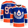 Connor McDavid Edmonton Oilers Royal 2023 NHL Heritage Classic Premium Player NHL Jersey
