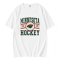 Vintage Minnesota Wild Hockey Logo 1997 T-Shirt