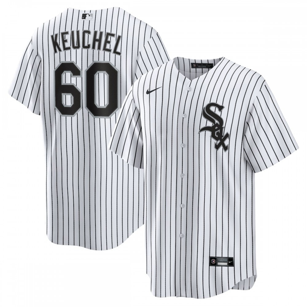 Dallas Keuchel Chicago White Sox Nike Home Replica Player MLB Jersey - White/Black