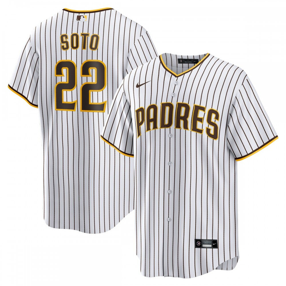 Juan Soto San Diego Padres Nike Home Replica Player MLB Jersey - White/Brown