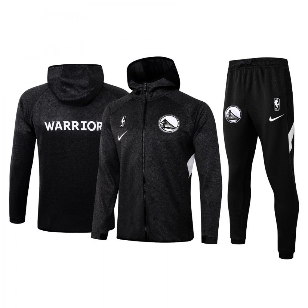 Golden State Warriors Nike 2019/20 Showtime Full-Zip Therma Flex Performance Hoodie