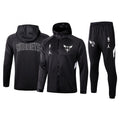 Charlotte Hornets Nike 2019/20 Showtime Full-Zip Therma Flex Performance Hoodie