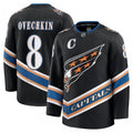 Alexander Ovechkin Washington Capitals Alternate 50th Anniversary Premium NHL Jersey - Black
