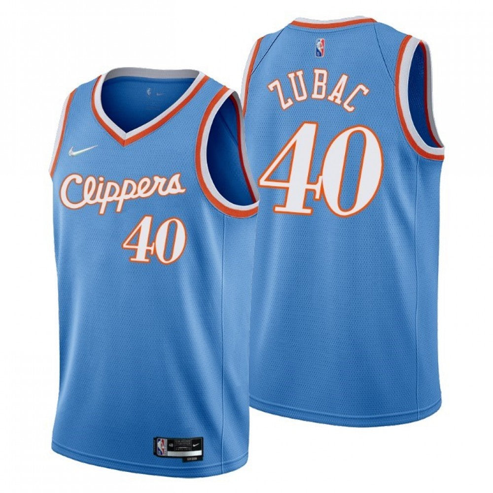 Men's Los Angeles Clippers Ivica Zubac #40 Nike Blue 2021 Swingman NBA NBA Jersey - Icon Edition