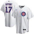 Men's Chicago Cubs Kris Bryant #17 Nike White Home Player MLB Jersey
