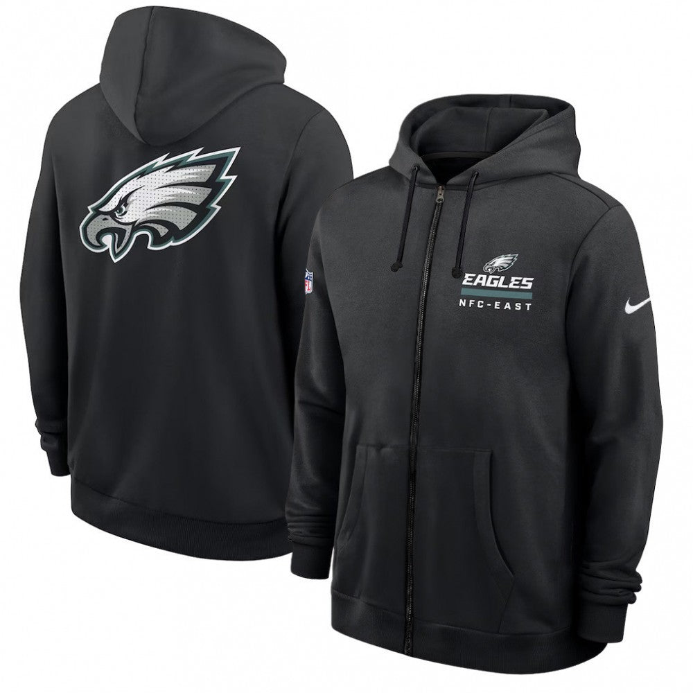 Philadelphia Eagles Utility Player Sideline Men's Nike NFL Full-Zip Hoodie