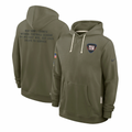 New York Giants Salute to Service Sideline Dominant Force NFL Pullover Hoodie