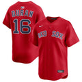 Jarren Duran Boston Red Sox Nike Alternate Limited Player MLB Jersey - Red