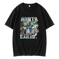 Vintage 90s Jalen Hurts Philadelphia Eagles Super Bowl Champions T-Shirt