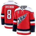 Alexander Ovechkin Washington Capitals Alternate Premium Player NHL Jersey - Red