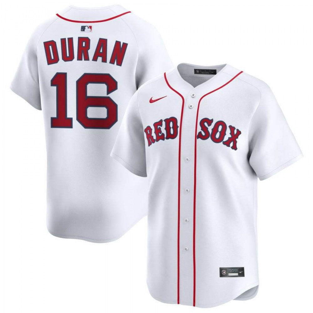 Jarren Duran Boston Red Sox Nike Home Limited Player MLB Jersey - White