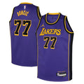 Los Angeles Lakers Youth Jordan Brand Statement Edition Swingman NBA Jersey - Purple - Luka Don?i?