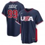 Aaron Judge USA Baseball Nike 2026 World Baseball Classic Road Stadium MLB Jersey - Navy