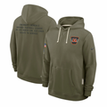 Cincinnati Bengals Salute to Service Sideline Dominant Force NFL Pullover Hoodie