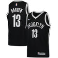 James Harden Brooklyn Nets Nike Youth 2021/22 Diamond Swingman NBA Jersey - Icon Edition - Black