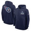Tennessee Titans Utility Player Sideline Men's Nike NFL Full-Zip Hoodie