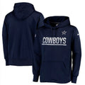Dallas Cowboys Club Nike Therma NFL Pullover Hoodie