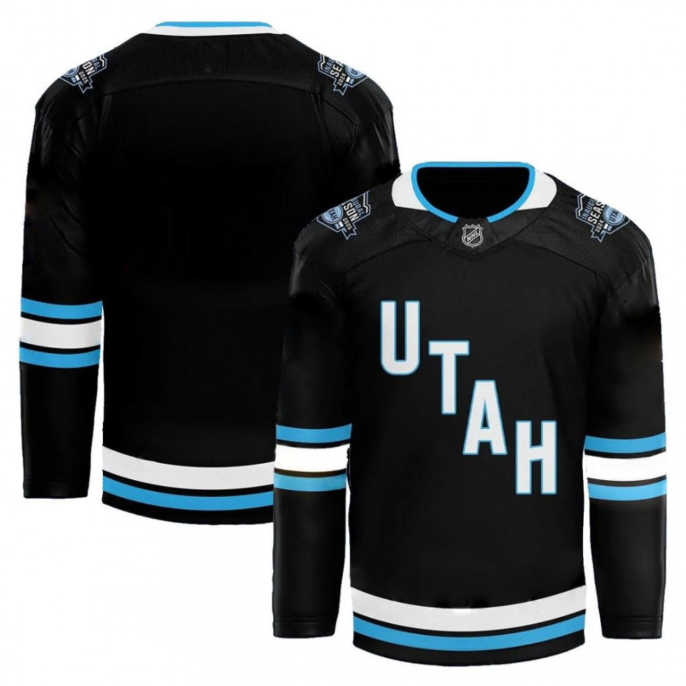 Utah Hockey Club 2024 Home Blank NHL Jersey - Black