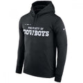 Dallas Cowboys Club Nike Therma NFL Pullover Hoodie
