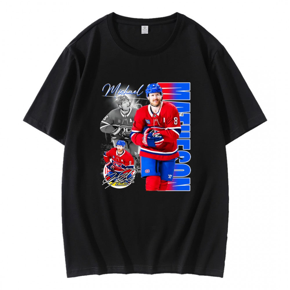 Mike Matheson Montreal Canadiens Nhl Players T-Shirt