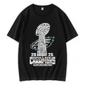 2025 LIX Super Bowl Champions Philadelphia Eagles NFL Trophy T-Shirt