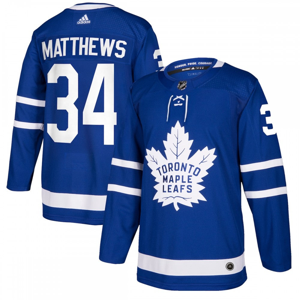 Auston Matthews Toronto Maple Leafs adidas Authentic Player NHL Jersey - Blue