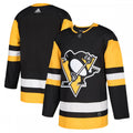 Pittsburgh Penguins adidas Home Authentic Blank NHL Jersey - Black