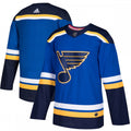St. Louis Blues adidas Home Authentic Blank NHL Jersey - Blue