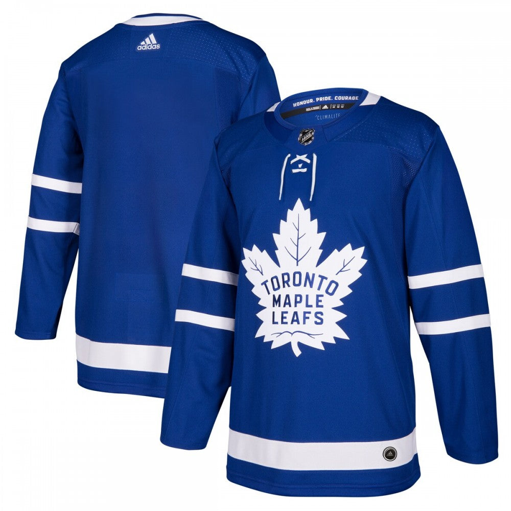 Toronto Maple Leafs adidas Home Authentic Blank NHL Jersey - Blue