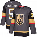 Deryk Engelland Vegas Golden Knights adidas Authentic Player NHL Jersey - Gray