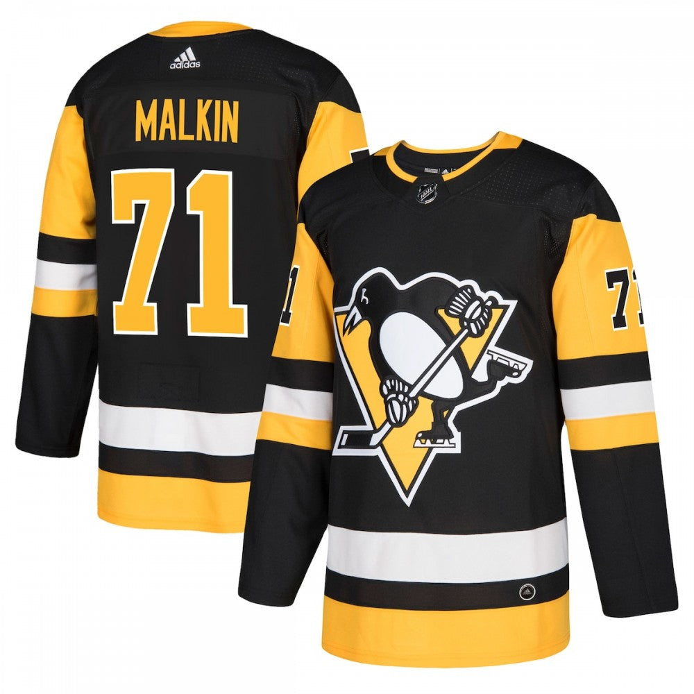 Evgeni Malkin Pittsburgh Penguins adidas Authentic Player NHL Jersey - Black