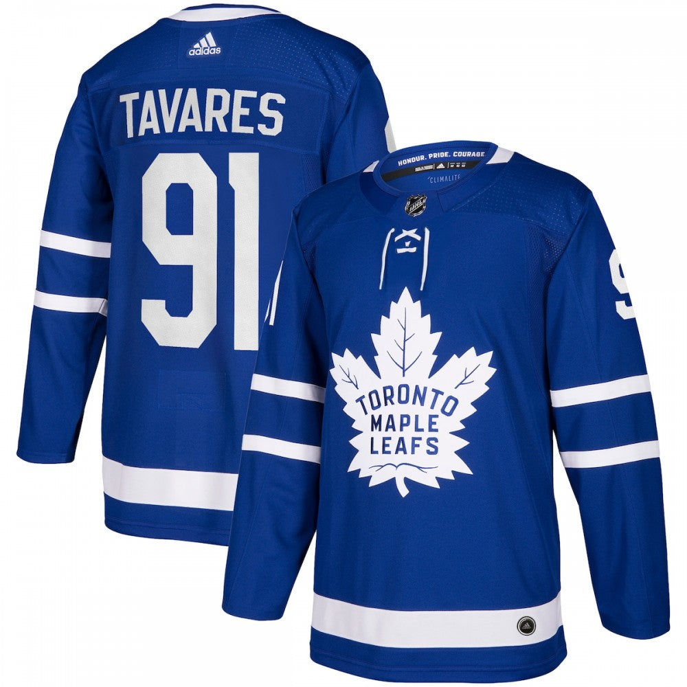 John Tavares Toronto Maple Leafs adidas Home Authentic Player NHL Jersey - Blue