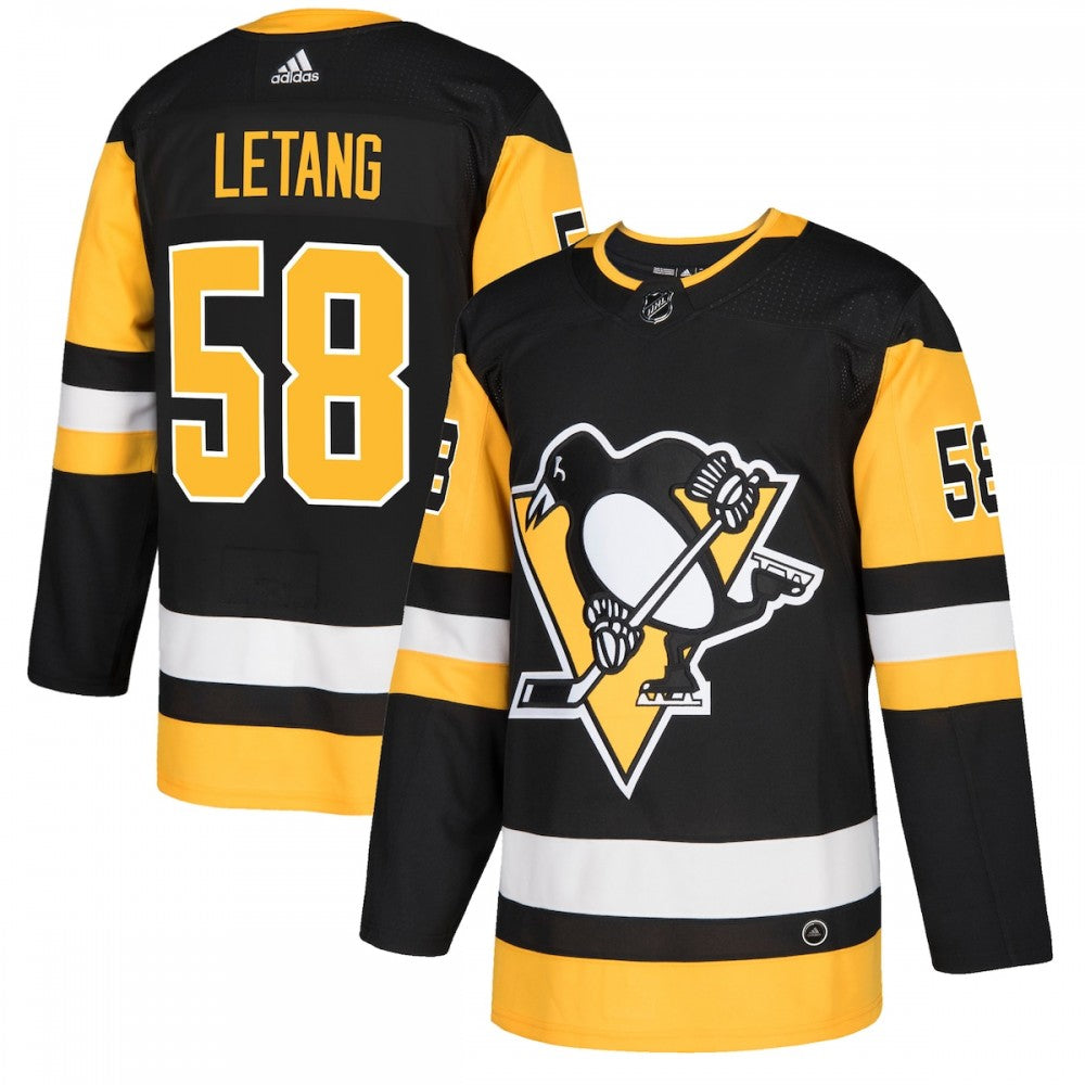 Kris Letang Pittsburgh Penguins adidas Authentic Player NHL Jersey - Black