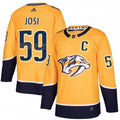 Roman Josi Nashville Predators adidas Home Authentic Player NHL Jersey - Gold