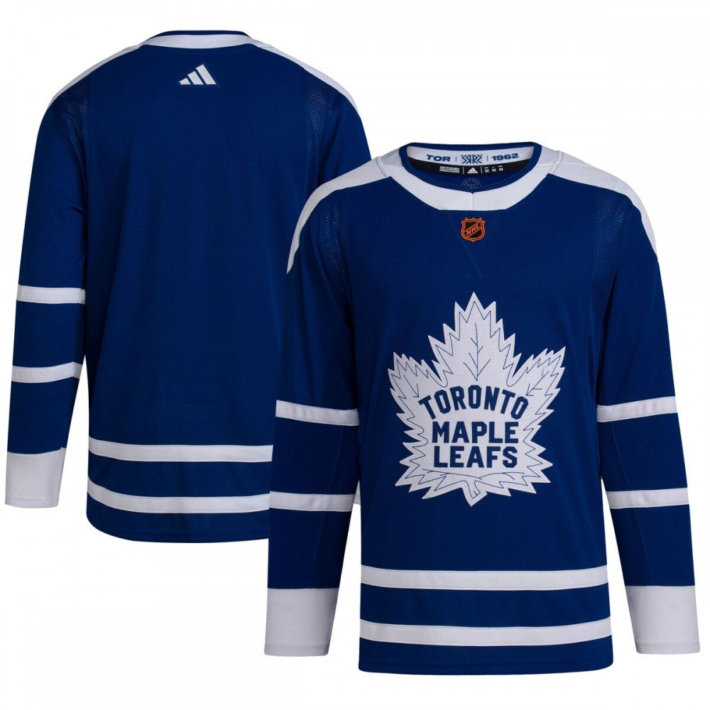 Toronto Maple Leafs adidas Reverse Retro 2.0 Authentic Blank NHL Jersey - Royal