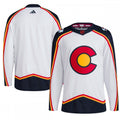 Colorado Avalanche Reverse Retro 2.0 Authentic Blank NHL Jersey - White