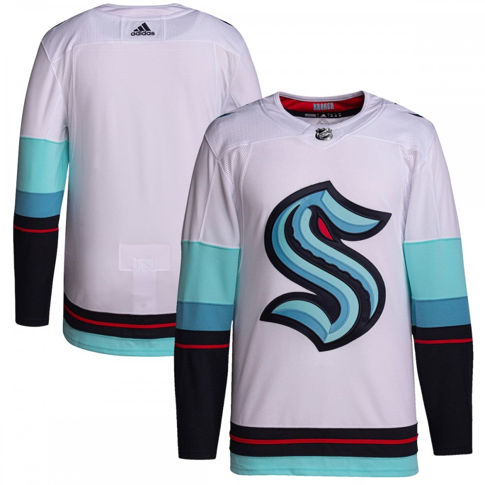 Seattle Kraken adidas Away Primegreen Authentic NHL Jersey - White