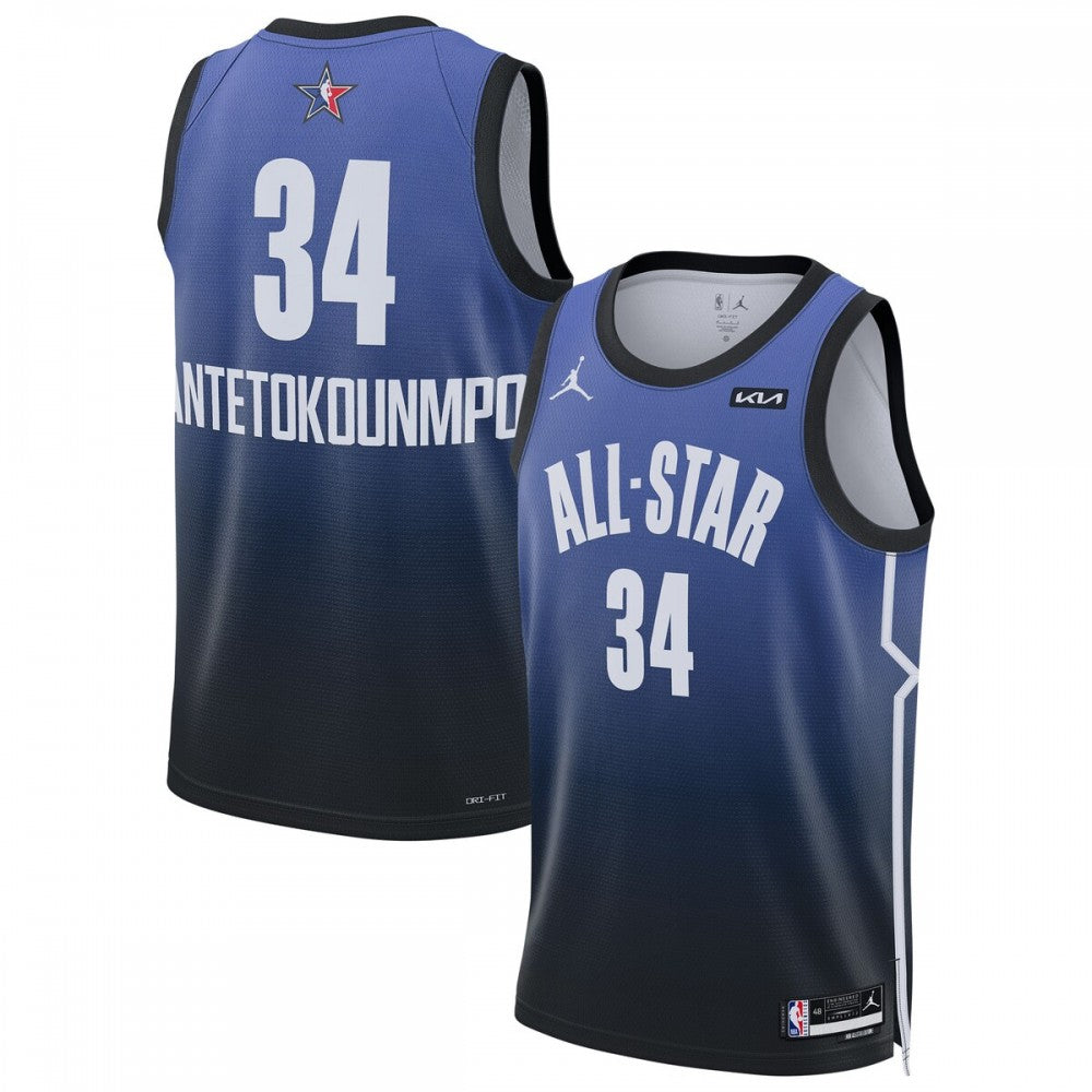 Giannis Antetokounmpo Jordan Brand 2023 NBA All-Star Game Swingman NBA Jersey - Blue